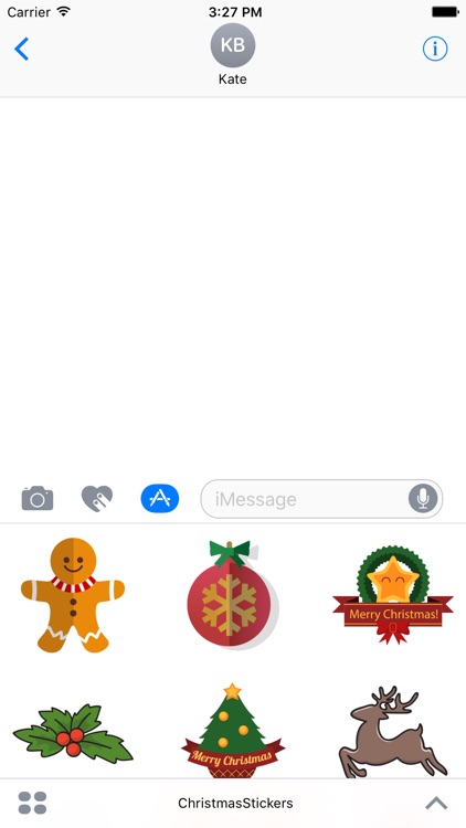 Merry Christmas- Holiday Stickers for iMessage
