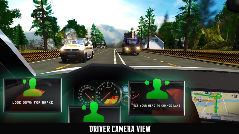 VR Carretera Racing Conductor de coche screenshot 3