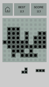Retro Block Puzzle - jigsaw fit matrix screenshot