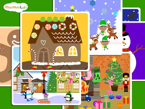 クリスマスゲーム - 子供のぬりえ , シールブックのおすすめ画像3