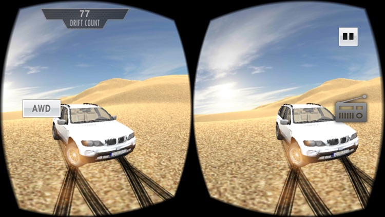 Dubai Desert Safari Cars Drifting VR screenshot-4
