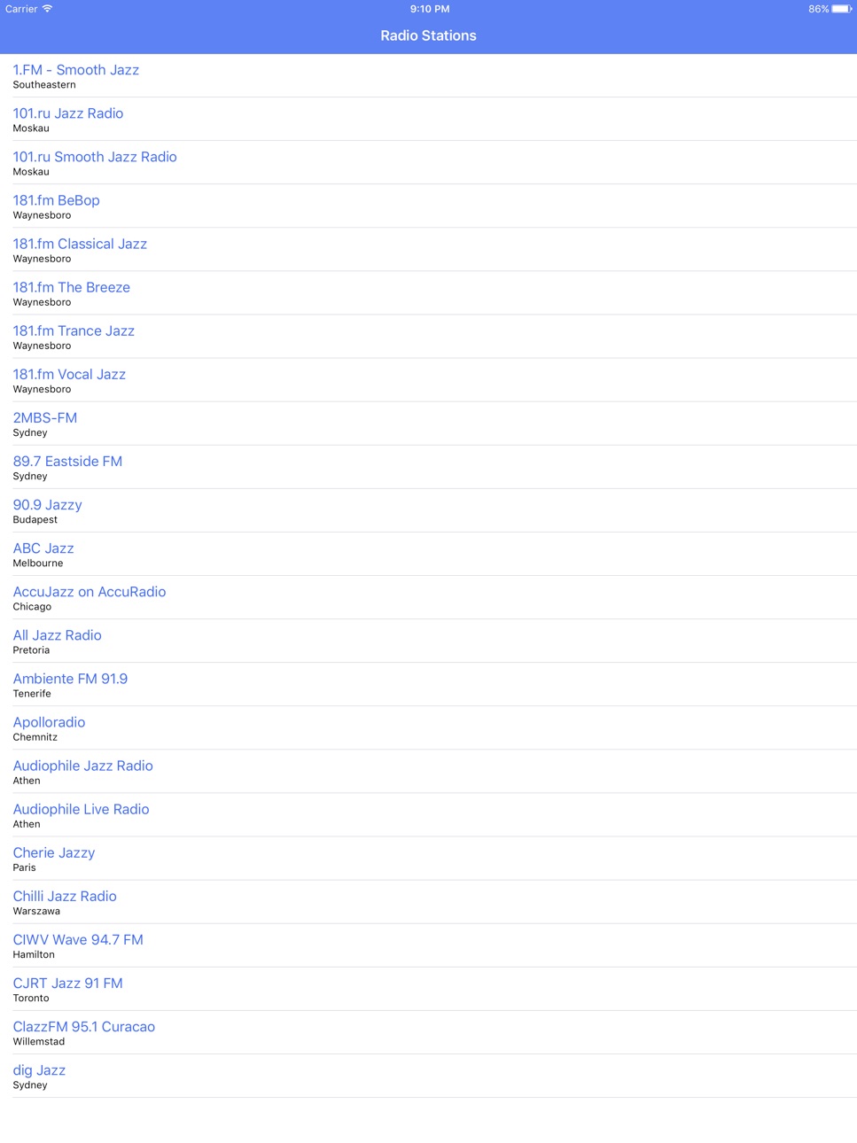 iPad screenshot