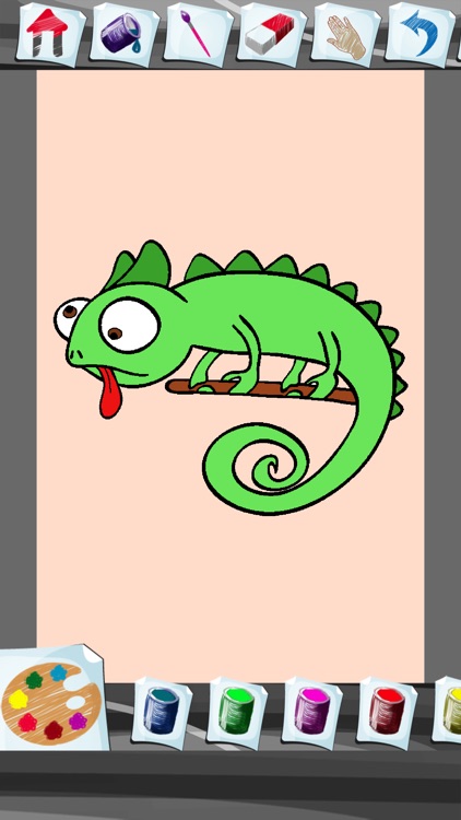 Reptiles Coloring Book screenshot-3