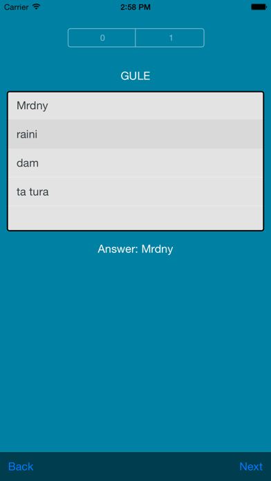 Screenshot #3 pour Hausa Dictionary