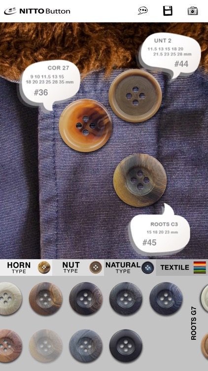 ボタン試着室 - お気に入りの服に合うボタンが見つかるファッションアプリ -
