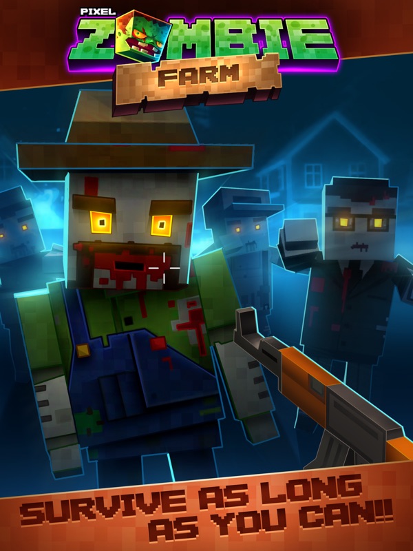 Zombie Pixel Farm Survival Fps screenshot 5