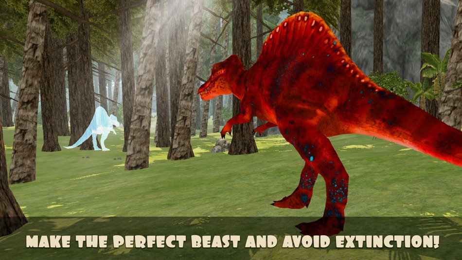 #4. Jurassic Dino Spinosaurus Simulator 3D (iOS) 由: Tayga Games OOO