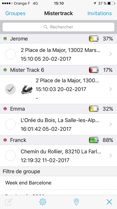 Screenshot #1 pour Mister Track