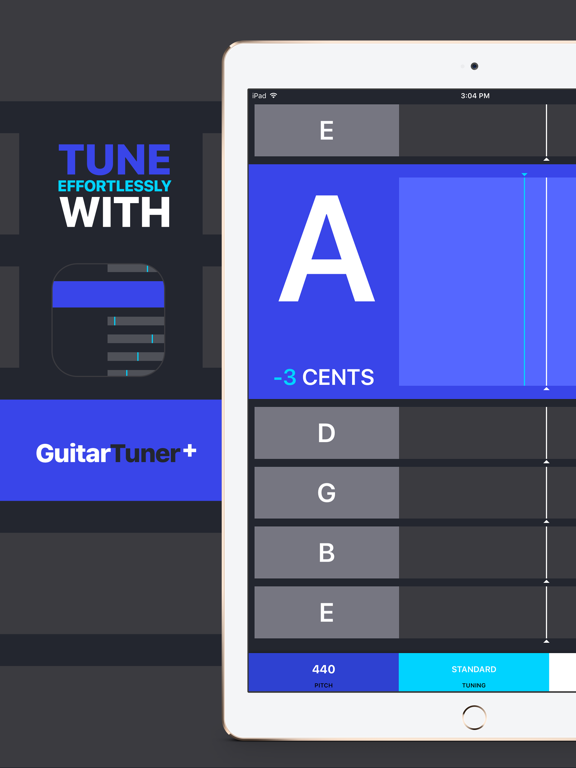 Screenshot #4 pour Guitar Tuner+ Tuning Simplified