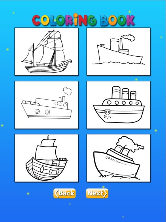 Titanic Painting - Boat coloring book for me iPad screenshot