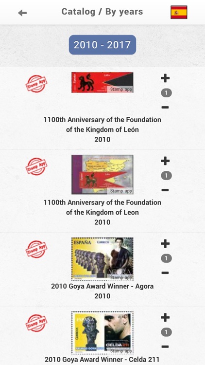 Sellos España, Filatelia screenshot-3