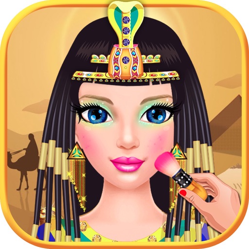 Egypt Princess Makeover - Romma MakeUp & DressUp iOS App