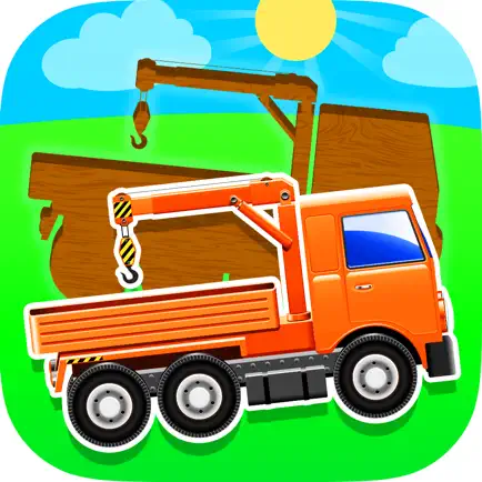 Truck Puzzles for Toddlers. Baby Wooden Blocks Cheats