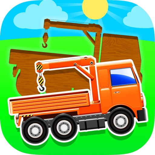 Truck Puzzles for Toddlers. Baby Wooden Blocks icon