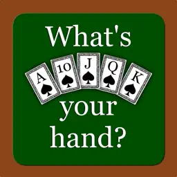 Poker: What's your hand? app icon