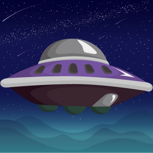 UFO AND BALLOON Icon