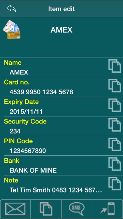 iDataSafe - password manager.