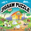 Icon Farm Jigsaw Puzzle Free Kids Art Table 3 Year