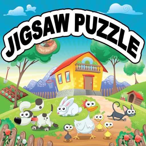 Farm Jigsaw Puzzle Free Kids Art Table 3 Year icon