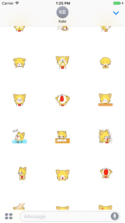 Nat Cat animated stickers - 70++ icons
