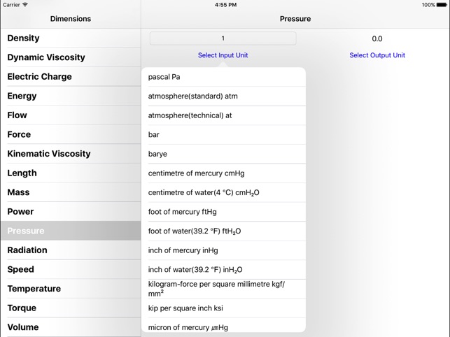 Units Conversion Table(圖1)-速報App
