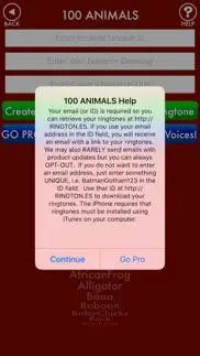 100animals + ringtones animal ring tone sounds iphone screenshot 3