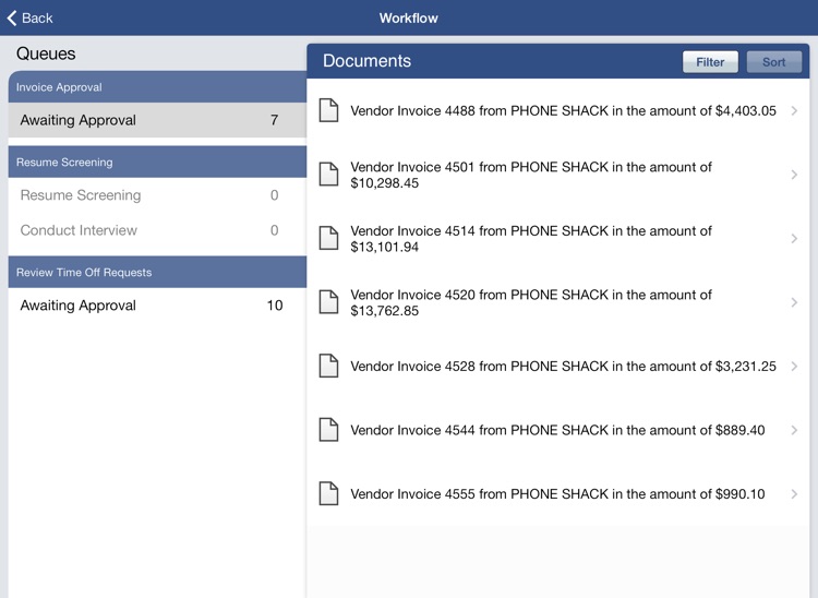 OnBase Mobile for iPad (Citrix Worx)