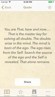 Ramana Maharshi Quotes iphone bilder 0