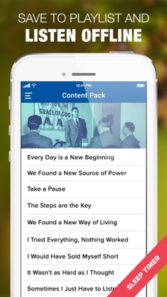 AA Audio Companion for Alcoholics Anonymous screenshot 5
