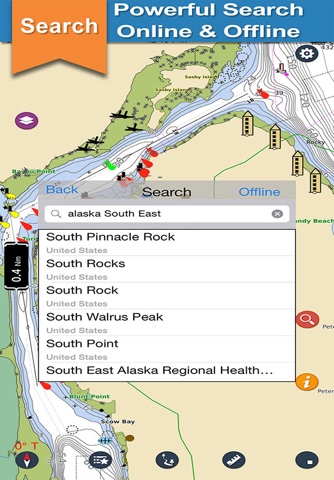 Marine Alaska SE Offline Chart screenshot 3