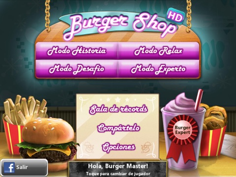 Burger Shop HD screenshot 2