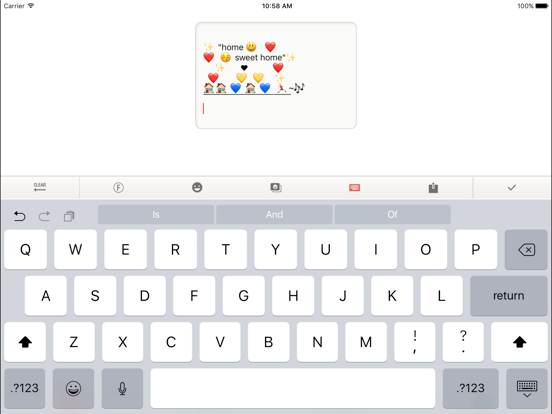Emojiii - Animated Emoticons & Emoji & Art Fonts iPad screenshot 4 - Entertainment app