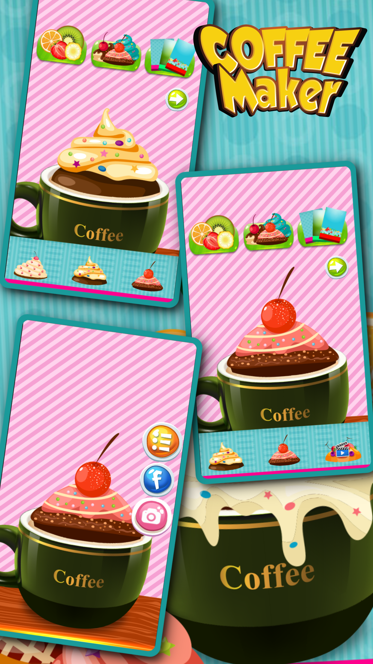 Chocolate And Coffee Maker Cooking Games