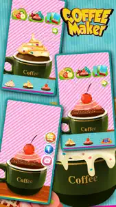 Chocolate And Coffee Maker Cooking Games screenshot #3 for iPhone