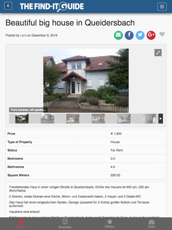 The Find-It Guide iPad screenshot 5 - Reference app