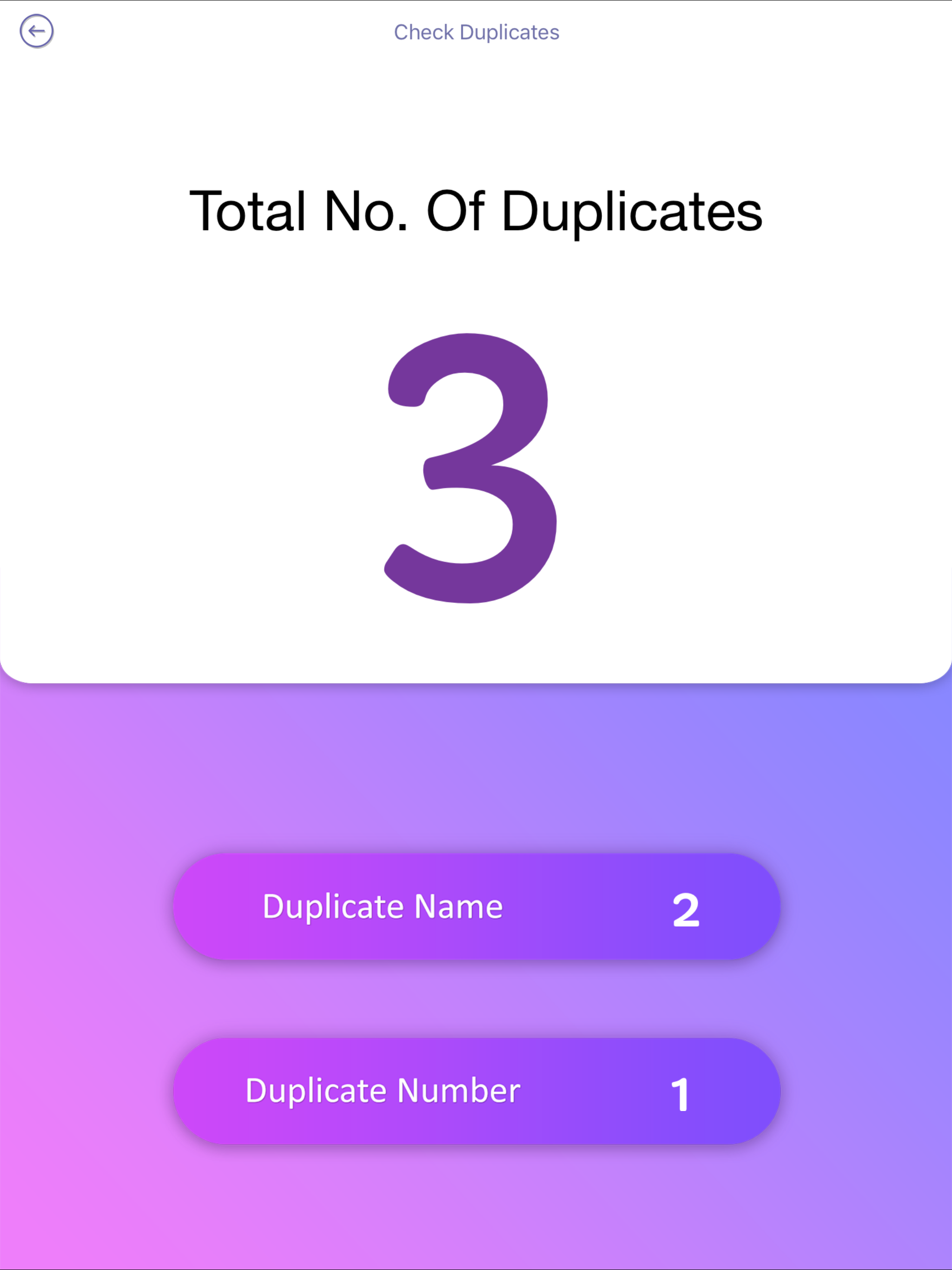 Duplicate Contact Merger & Remover screenshot 8