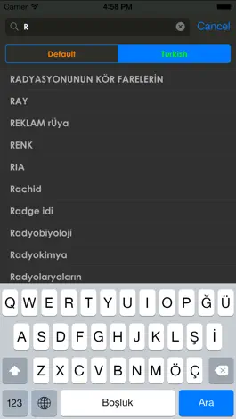 Game screenshot Turkish Dictionary hack