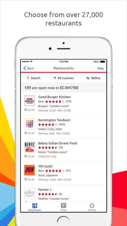 Just Eat - Takeaway food delivery