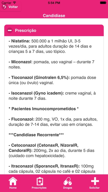 Prescrições Médicas em Ginecologia