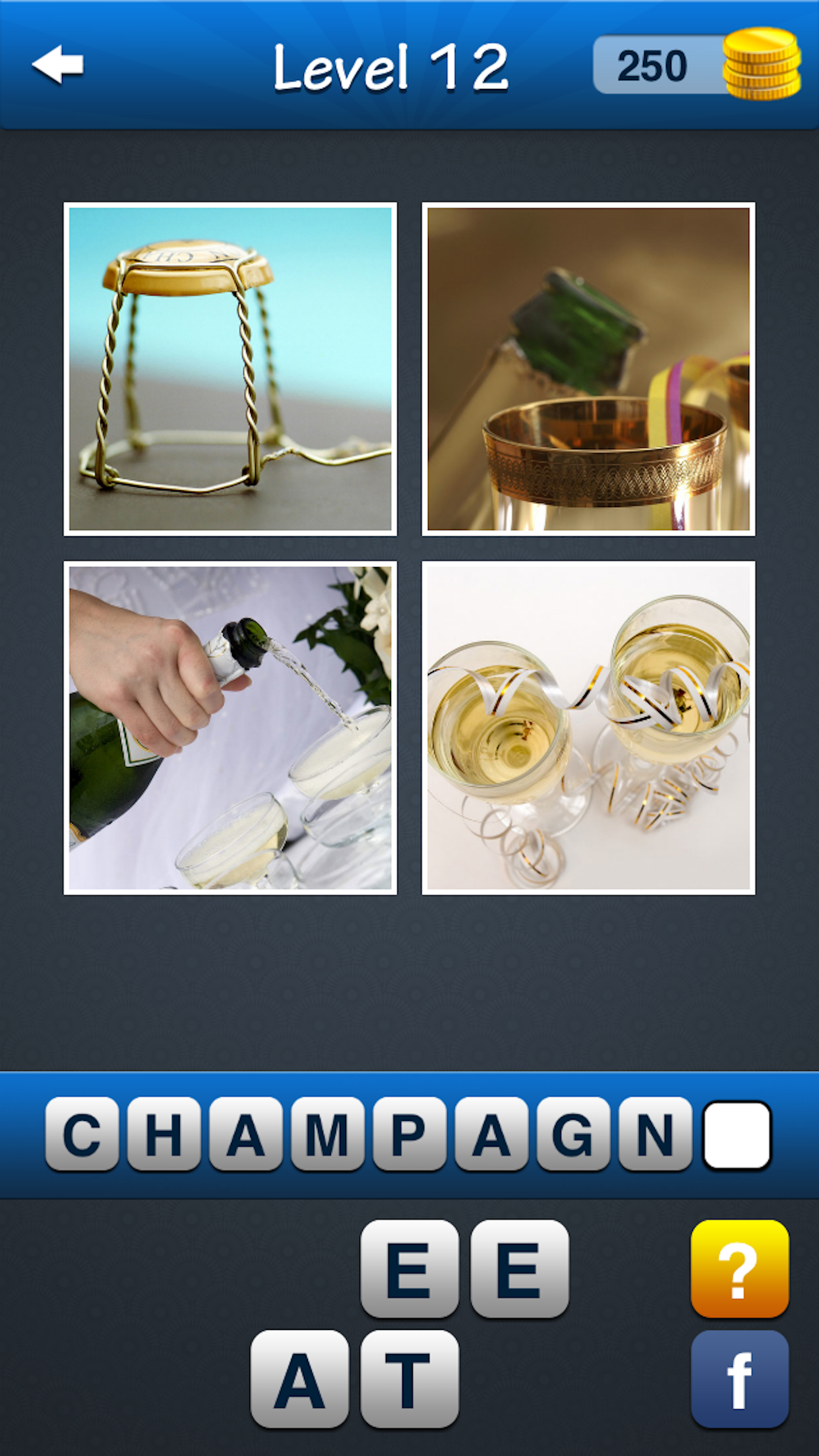 Words & pics ~ Free photo quiz. What's the word?