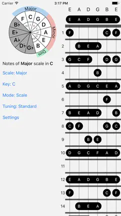 FretBud - Chord & Scales for Guitar, Bass and More iPhone image 1