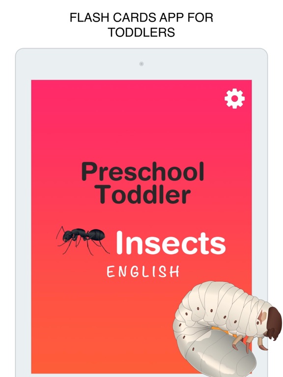 Screenshot #4 pour Insectes Cartes Flash pour bébé et préscolaire