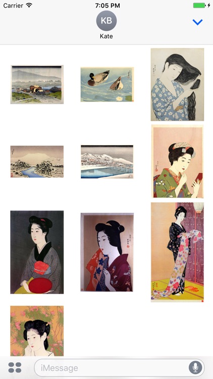 Goyo Hashiguchi Artworks Stickers