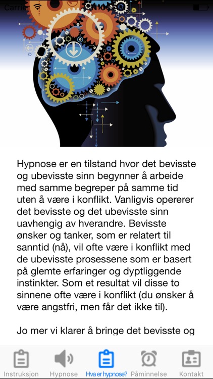 Angstfri med Hypnoterapi