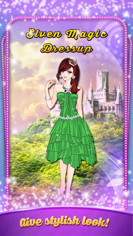 Magic Castle: Elves Dressup. Stylish princess - 1.2 - (iOS)