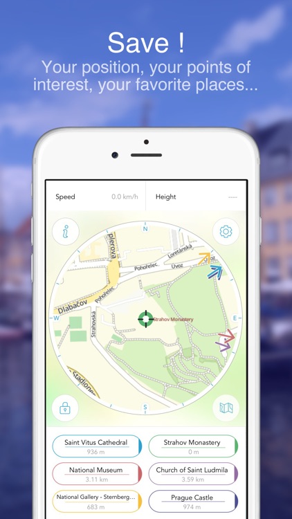 Prague on Foot : Offline Map