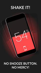 Wake N Shake Alarm Clock screenshot