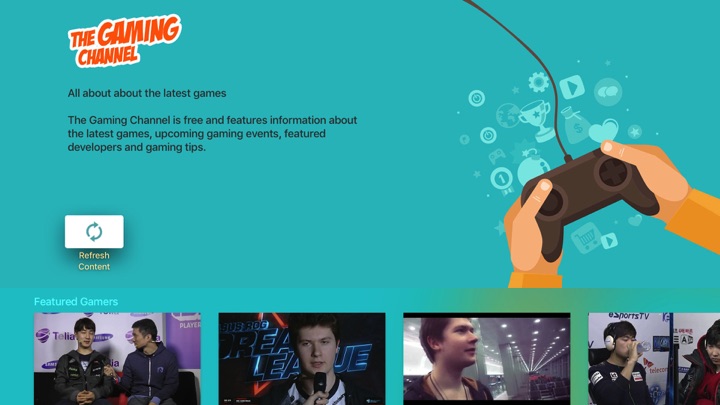 Screenshot #1 pour The Gaming Channel