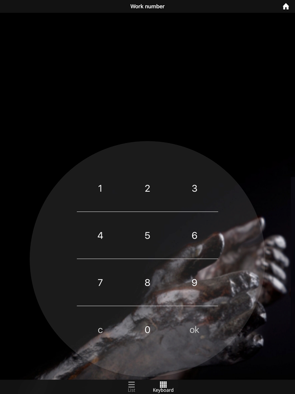 Camille Claudel Museum iPad screenshot