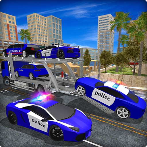 Police Car Transporter Truck iOS App